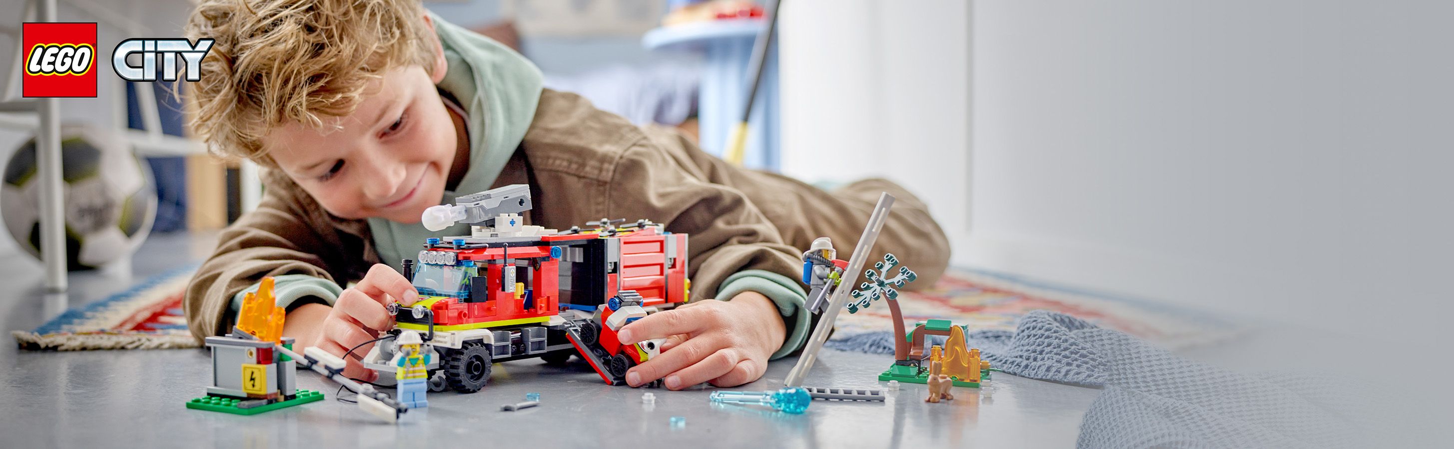 Prémiová stavebnice LEGO® City s hasiči